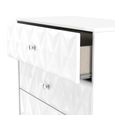 San Jose Chest - Deep - 3 Drawer - White