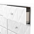 San Jose Chest - Midi - 6 Drawer - White