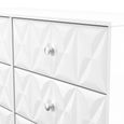 San Jose Chest - Midi - 6 Drawer - White