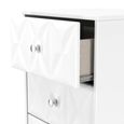 San Jose Chest - Narrow - 5 Drawer - White