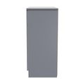 Milan Chest - Deep - 3 Drawer - Grey