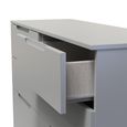 Milan Chest - Midi - 6 Drawer - Grey