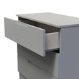 Milan Chest - Small - 3 Drawer - Grey
