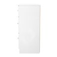 Avon Chest - 3 Drawer - Deep - White