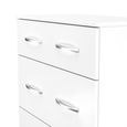 Avon Chest - 3 Drawer - Deep - White