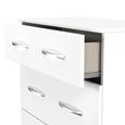 Avon Chest - 3 Drawer - Deep - White