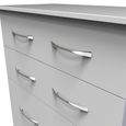 Avon Chest - 4 Drawer - Deep - White