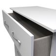 Avon Chest - 4 Drawer - Deep - White
