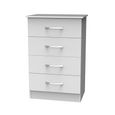 Avon Chest - 4 Drawer - Midi - White