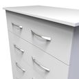 Avon Chest - 5 Drawer - White