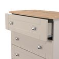 Sussex Chest - 4 Drawer - Cashmere and Oak