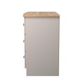 Sussex Small Chest - 3 Drawer - Cashmere and Oak