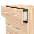 Avon Chest - 3 Drawer - Deep - Oak