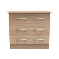 Avon Chest - 3 Drawer - Small - Oak