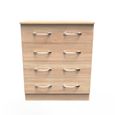 Avon Chest - 4 Drawer - Oak