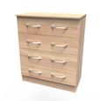 Avon Chest - 4 Drawer - Oak