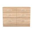 Avon Chest - 6 Drawer - Midi - Oak