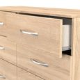 Avon Chest - 6 Drawer - Midi - Oak