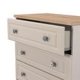 Norfolk Chest - 4 Drawer - Cashmere and Oak