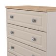 Norfolk Chest - 4 Drawer - Cashmere and Oak