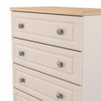 Norfolk Chest - 5 Drawer - Cashmere and Oak