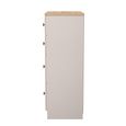 Norfolk Chest - Deep - 4 Drawer - Cashmere and Oak