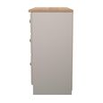 Norfolk Chest - Midi - 6 Drawer - Cashmere and Oak