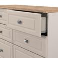 Norfolk Chest - Midi - 6 Drawer - Cashmere and Oak