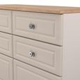 Norfolk Chest - Midi - 6 Drawer - Cashmere and Oak