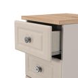 Norfolk Chest - Narrow - 5 Drawer - Cashmere and Oak