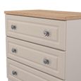 Norfolk Chest - Small - 3 Drawer - Cashmere and Oak