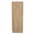Java Fluted Chest - 4 Drawer - Deep - Natural and Nebraska