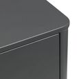 Clearance - Chloe Chest of Drawers - 6 Drawer - Wide - Grey - FSS17278