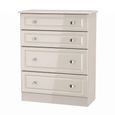 Balmoral Chest - 4 Drawer - Deep - Cashmere