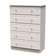 Balmoral Chest - 5 Drawer - Cashmere