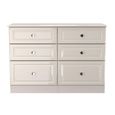 Balmoral Chest - 6 Drawer - Midi - Cashmere