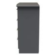 Haworth Chest - 4 Drawer - Grey