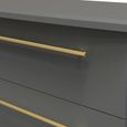Haworth Chest - 4 Drawer - Grey
