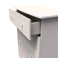 Lumiere Chest - Deep - 4 Drawer - Cashmere Gloss