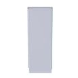 Milan Chest - Narrow - 5 Drawer - White Gloss