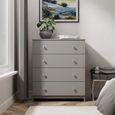 Yarmouth Chest - 4 Drawer - Dusk Grey