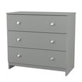 Yarmouth Chest - 3 Drawer - Dusk Grey
