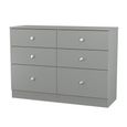Yarmouth Chest - 6 Drawer - Midi - Dusk Grey