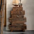 Vinto Chest - Multi Drawers - Large - Natural Recycled Sleeper Wood