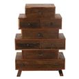 Vinto Chest - Multi Drawers - Large - Natural Recycled Sleeper Wood