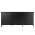 Cade Chest - Multi Drawers - Large - Black Metal