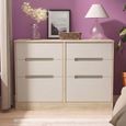 Monaco Chest - Midi - 6 Drawer - Cashmere and Oak
