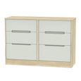 Monaco Chest - Midi - 6 Drawer - Cashmere and Oak