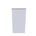 Monaco Chest - Deep - 3 Drawer - Cashmere Gloss and White