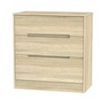 Monaco Chest - Deep - 3 Drawer - Oak